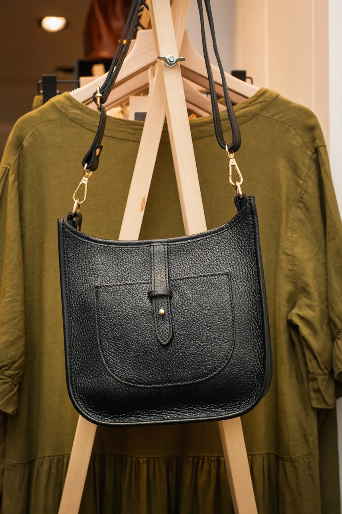 Cherry Paris Leather SIENNA - 4057 Black 黑色