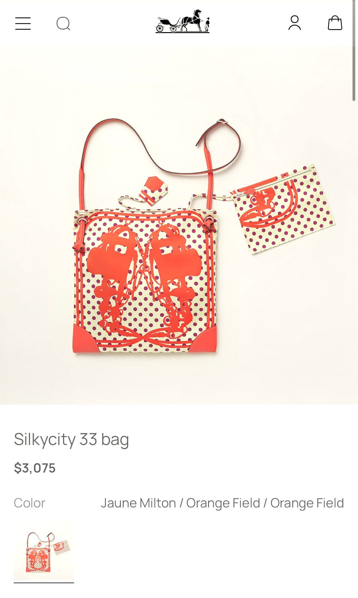 全新HERMES SHOULDER BAG SILKY CITY SILK PM D刻 黃色/藍色絲巾 #愛馬仕 #BRAND NEW #香榭站正品