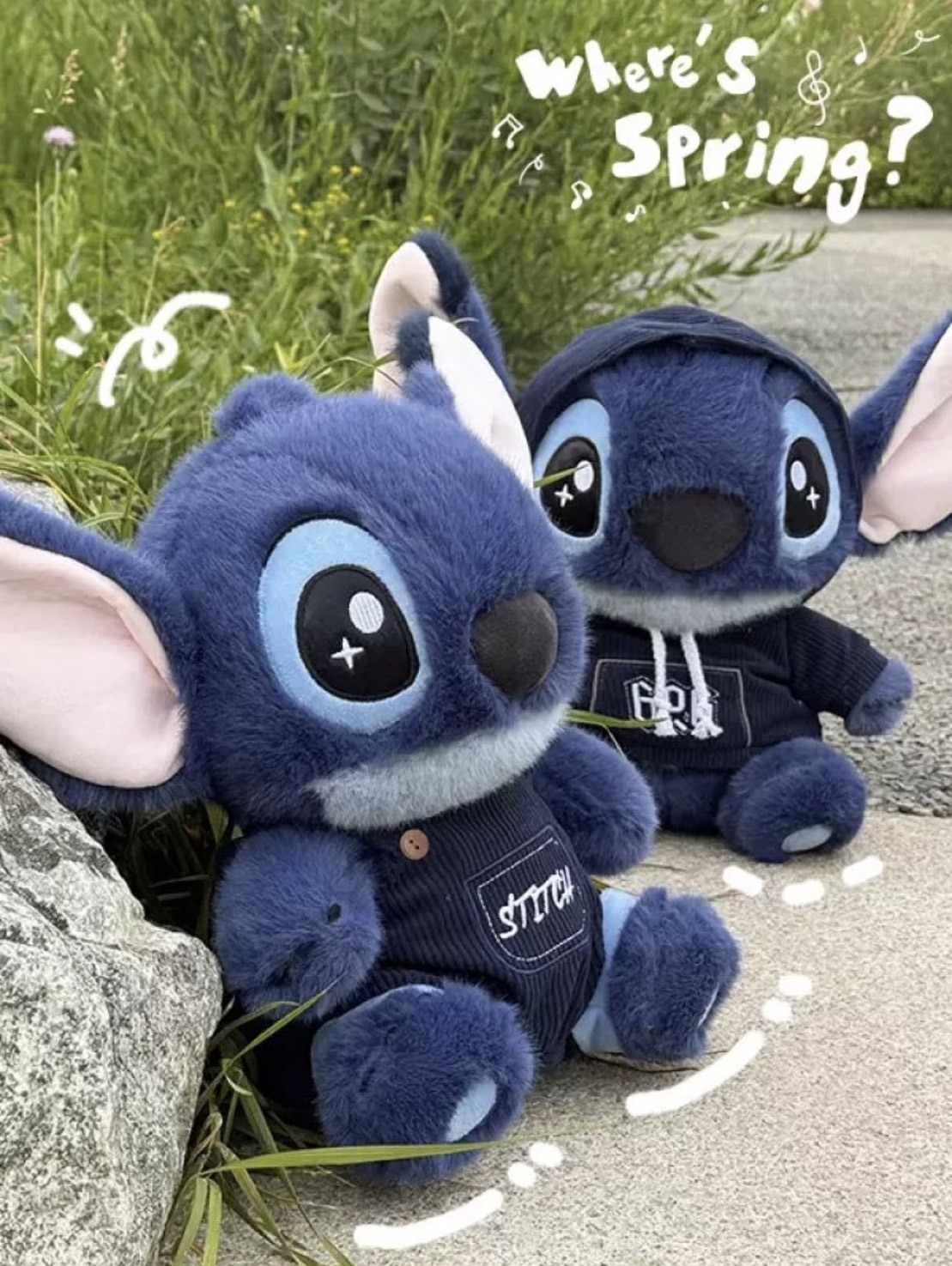 Miniso 史迪奇 帽T 吊帶褲 公仔 娃娃 禮物