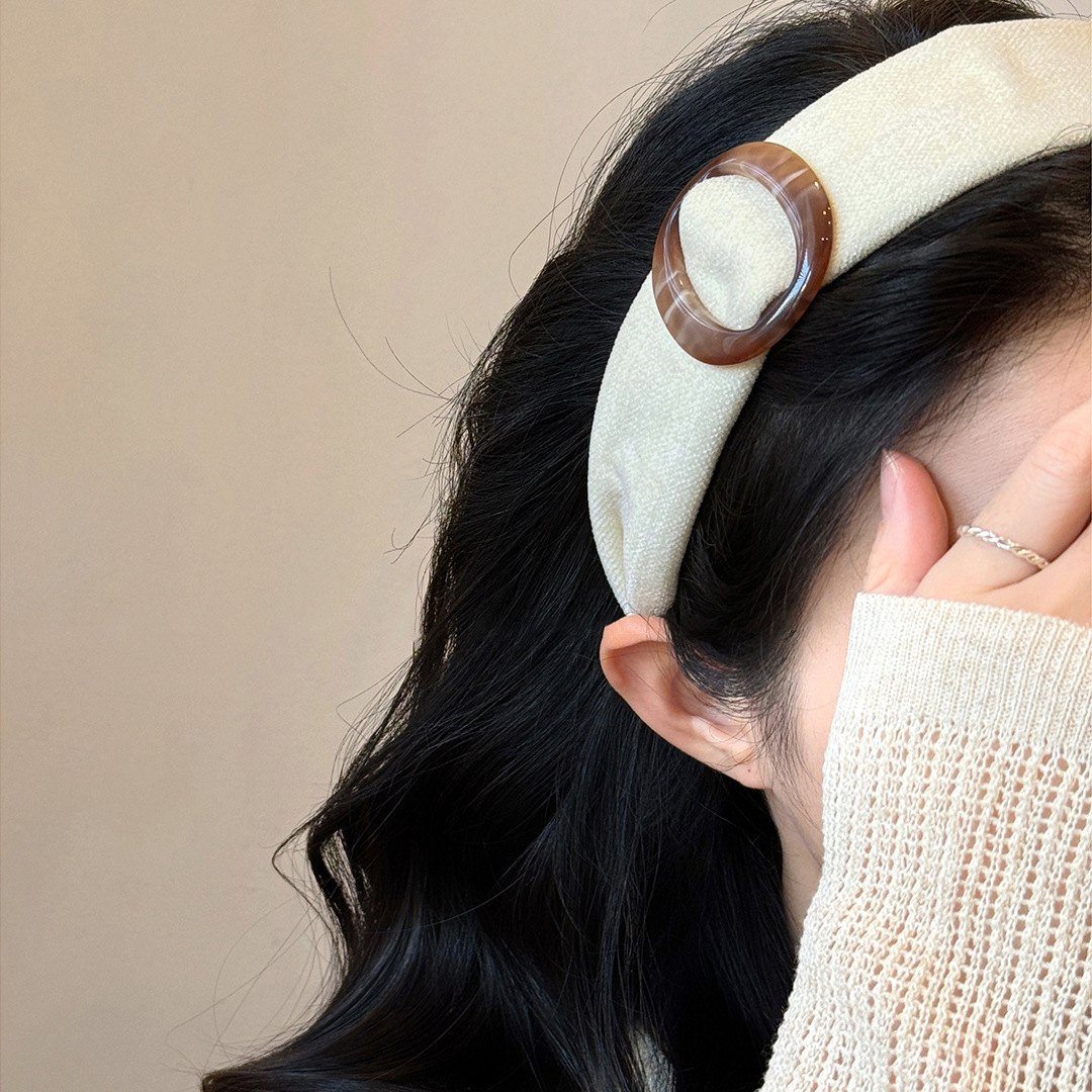 Maillard-Style Wide Ring Headband