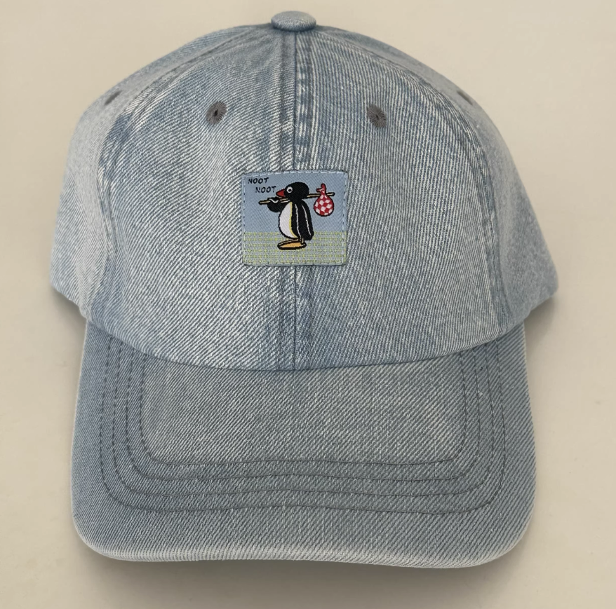 PINGU 企鵝刺繡 棒球帽