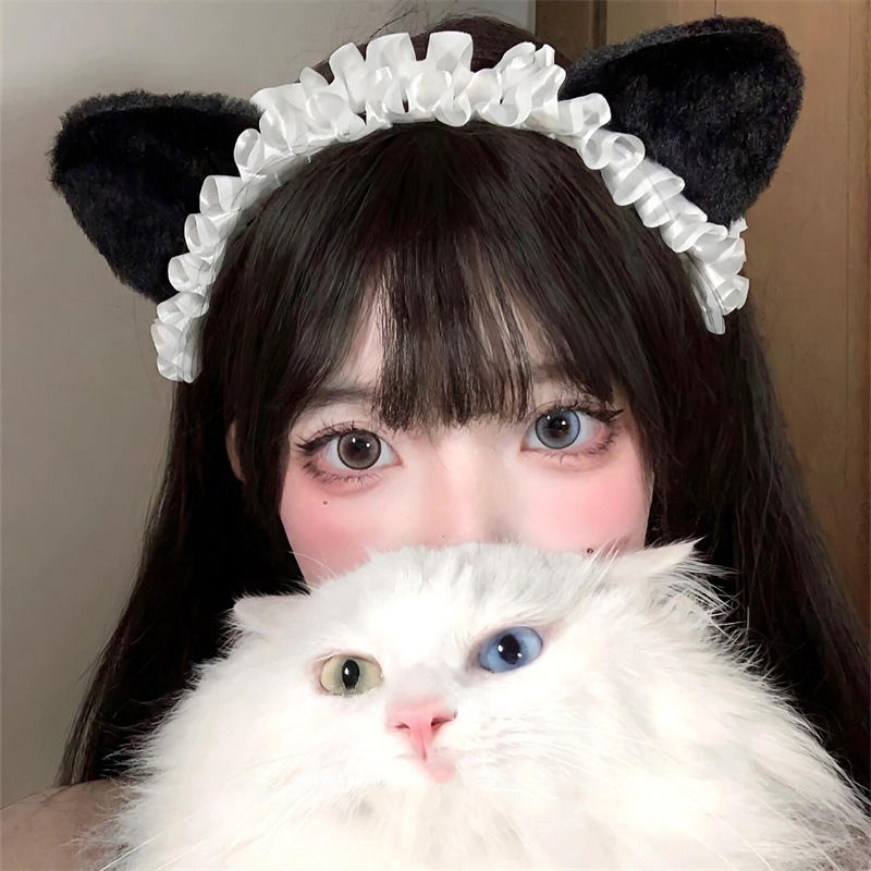 Cat Maid Plush Lolita Headband