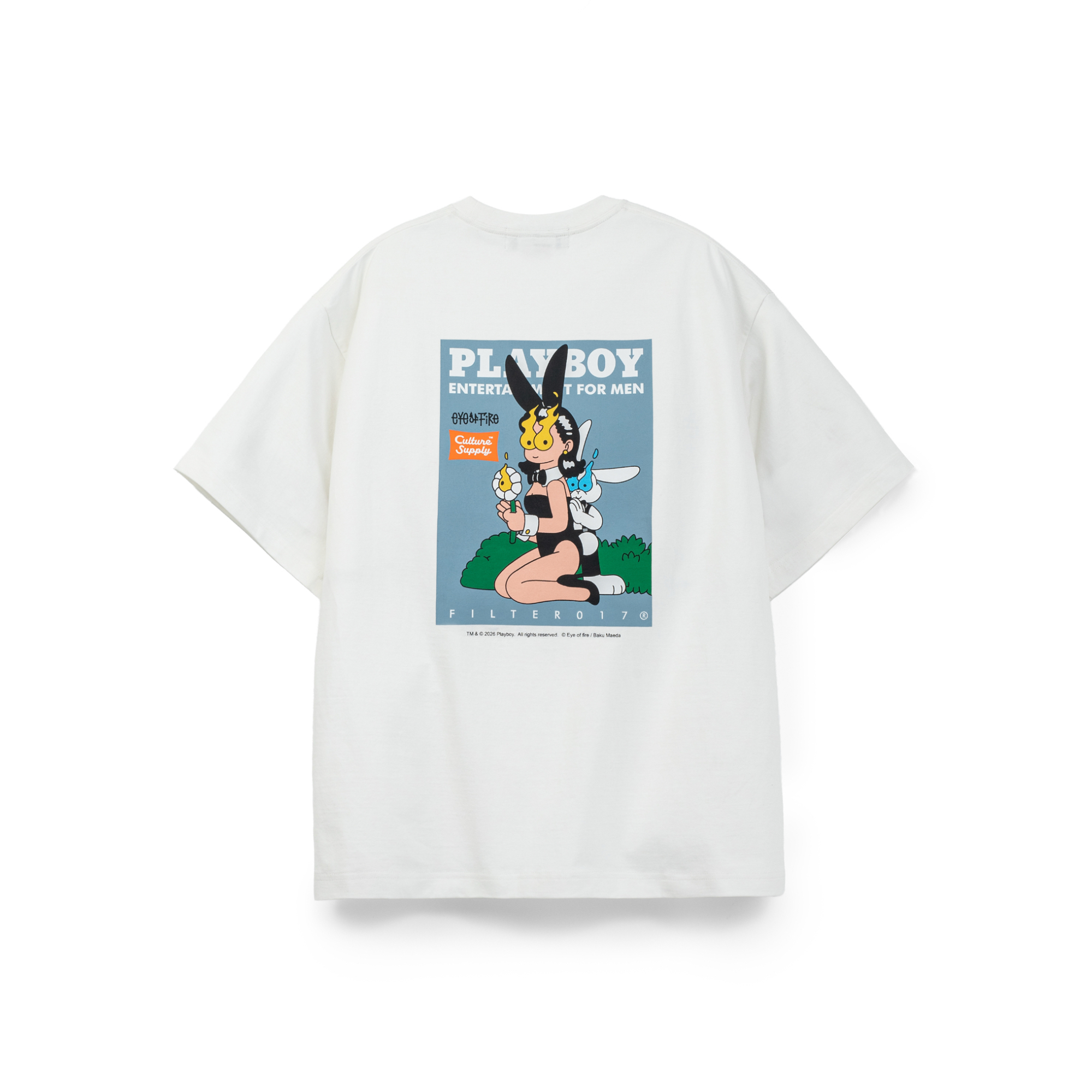 【現貨】 PLAYBOY X FILTER017® feat. Baku Maeda Cover Girl Tee / 封面女郎短T