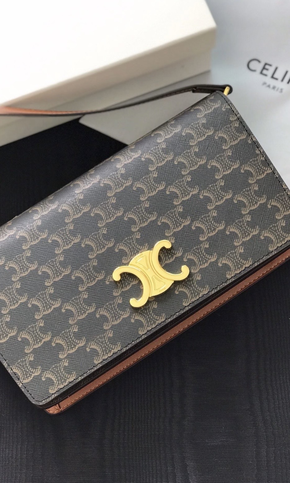 CELINE Trapeze Triomphe 手提腋下包