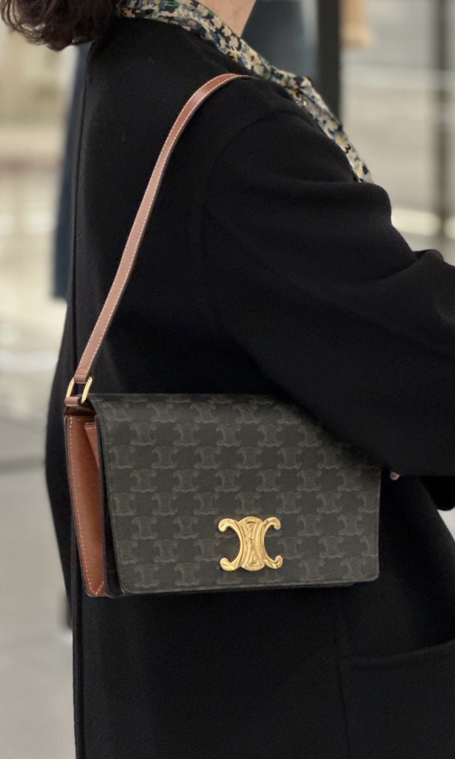 CELINE Trapeze Triomphe 手提腋下包