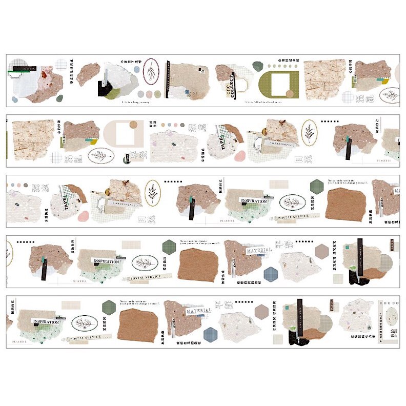 Jiu Shi PET Tape－Paperholic 2 | **1 Cycle**