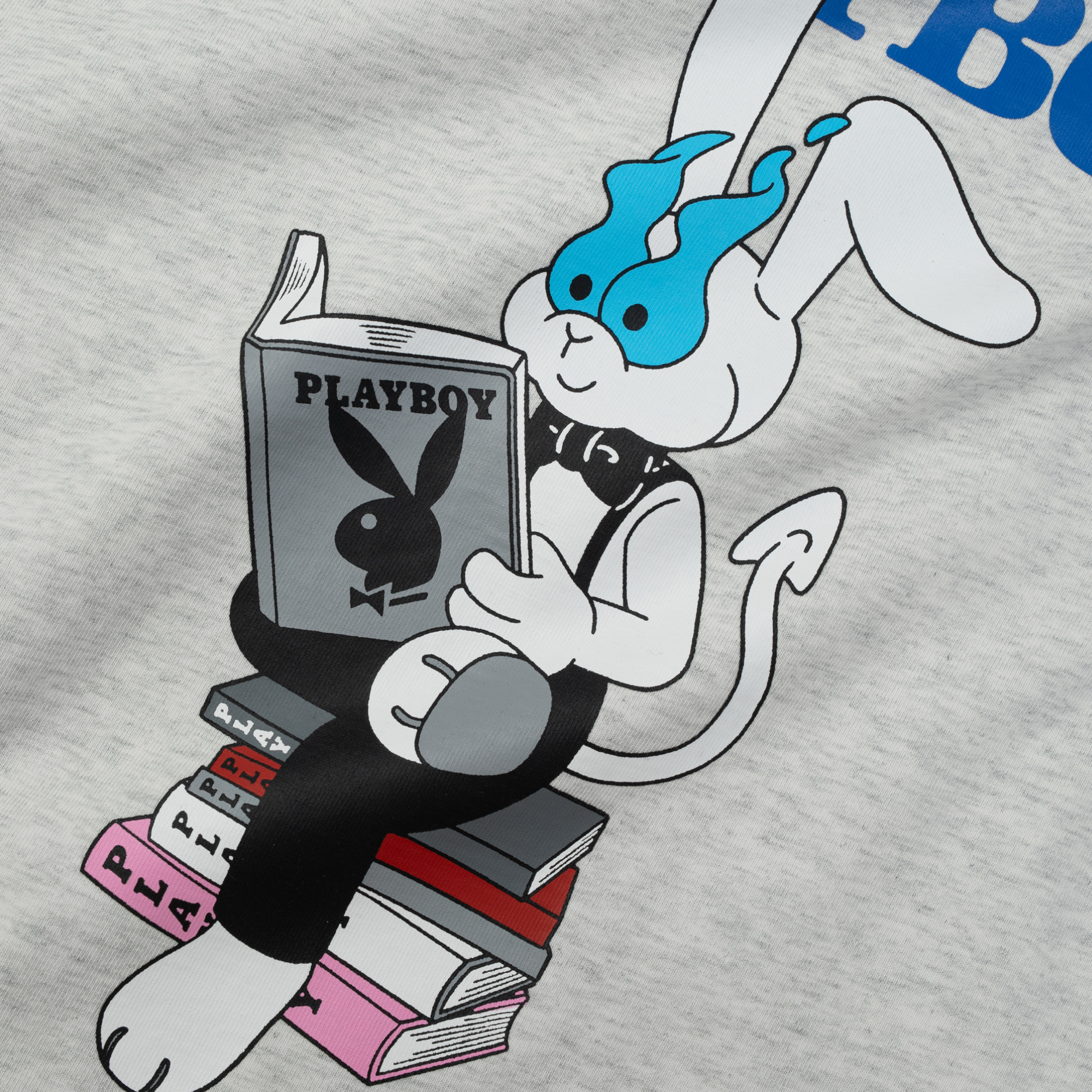 【現貨】 PLAYBOY X FILTER017® feat. Baku Maeda Reading Graphic Tee / 閱讀兔圖像短T