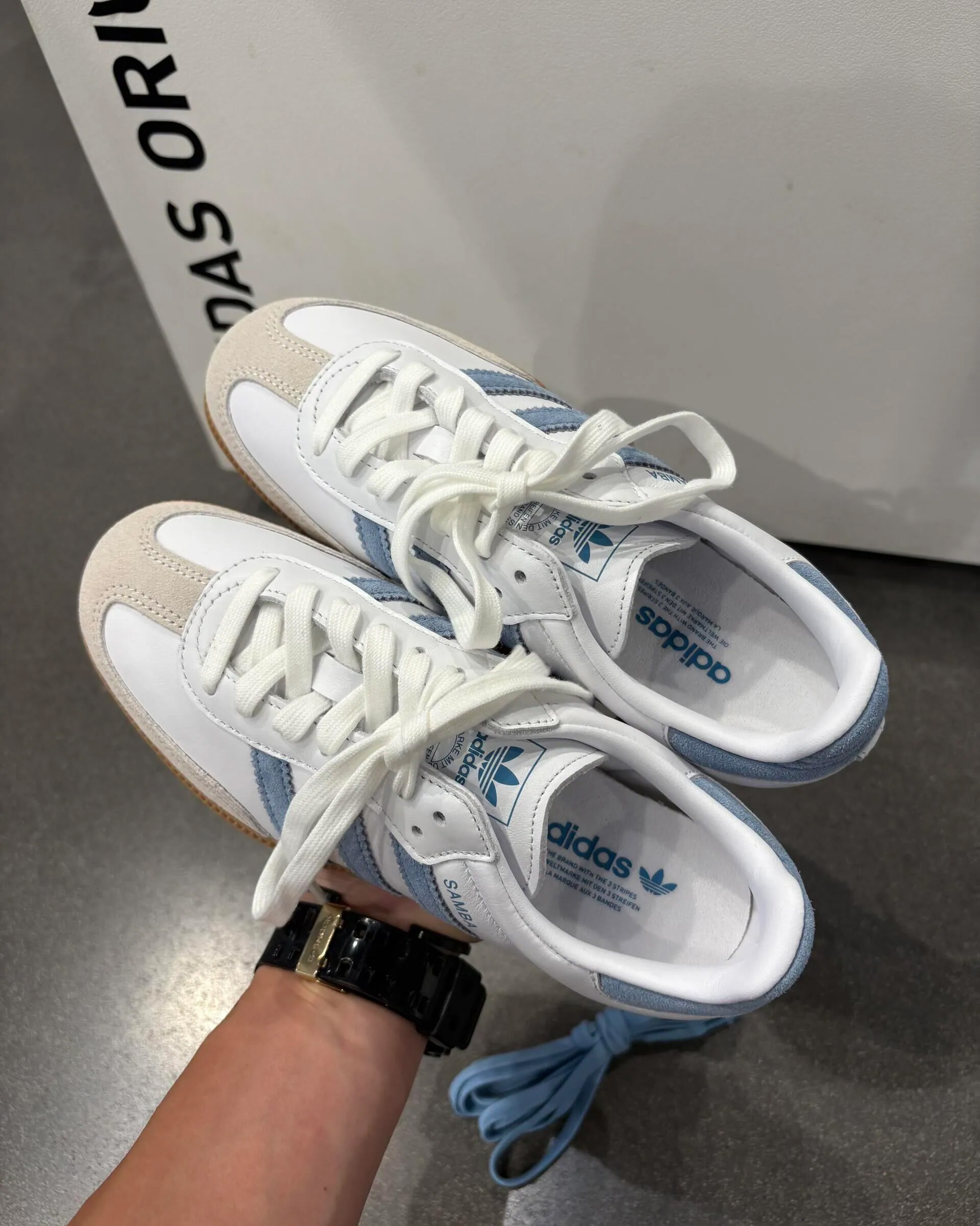 (預訂) Adidas Samba OG - Baby Blue White