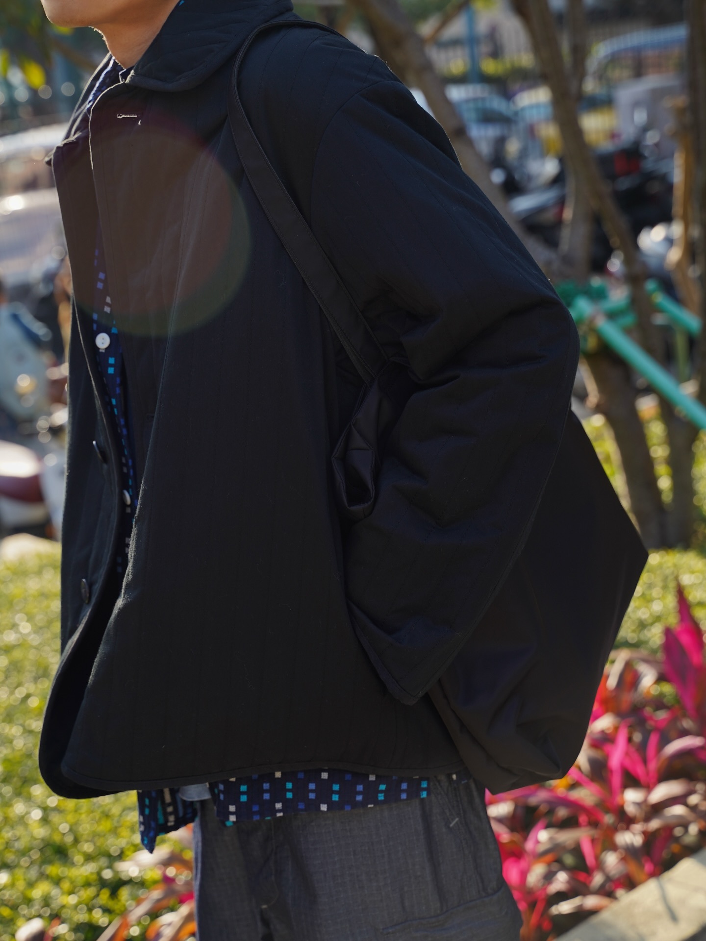 KANEMASA PHIL.｜46G Quilted Stripe Blouson
