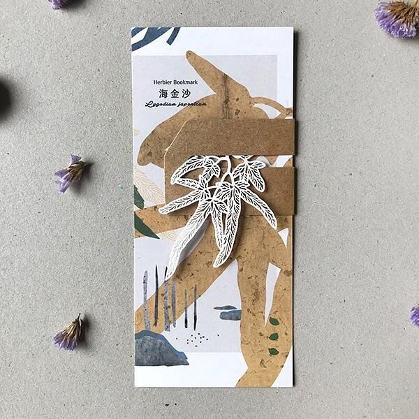 蕨類標本紙雕 海金沙 紙雕書籤｜只有蕨Fern Only 臺灣