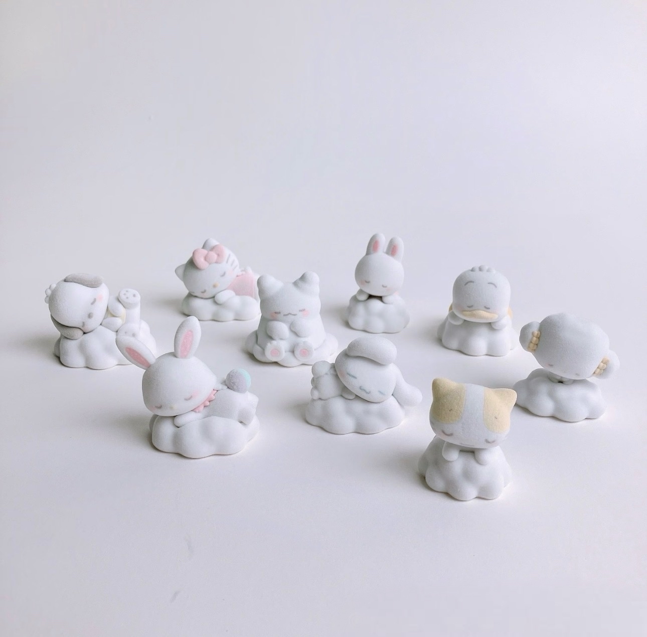 SANRIO 三麗鷗 蓬鬆雲朵 盲盒 打盹系列 植絨公仔 日本代購 共九款