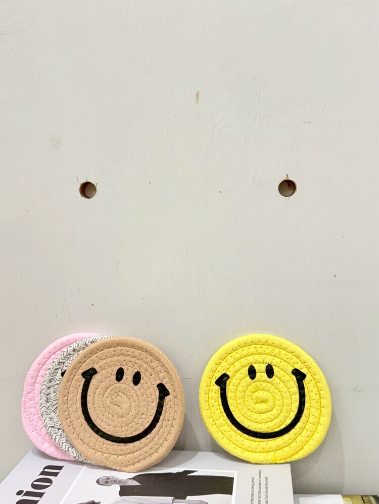 大微笑小杯墊『約12cm』