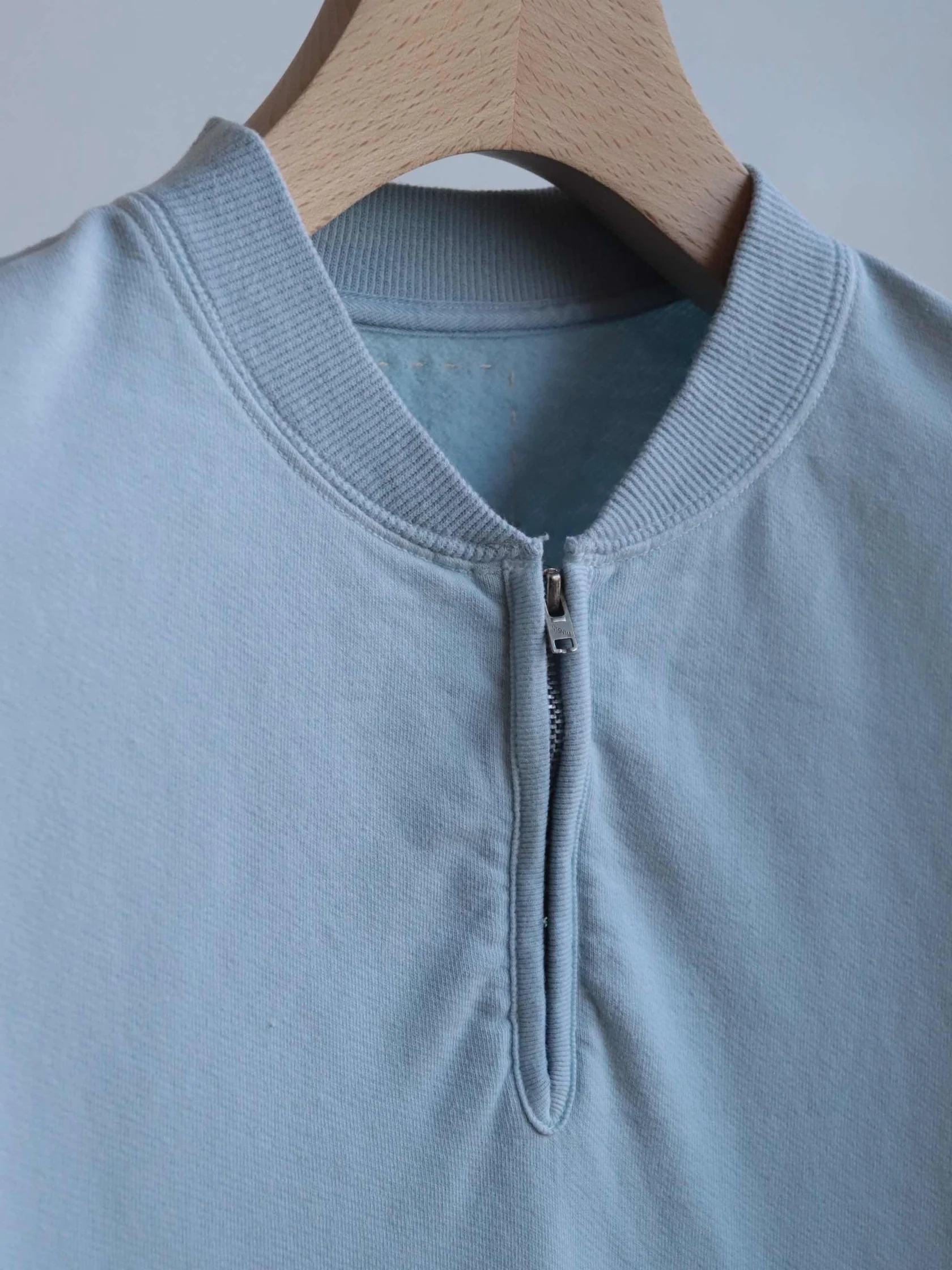 VISVIM 2026 S/S MONDO HENLEY ZIP S/S DMGD - PRE ORDER ITEM (預訂中)
