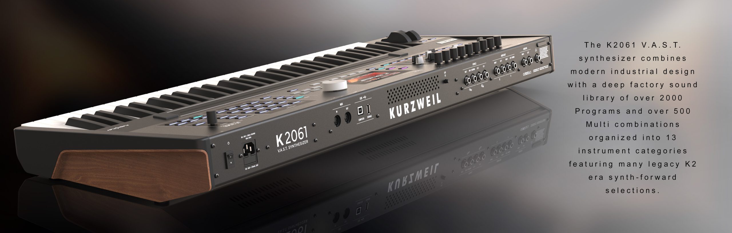 Kurzweil K2061 V.A.S.T. synthesizer