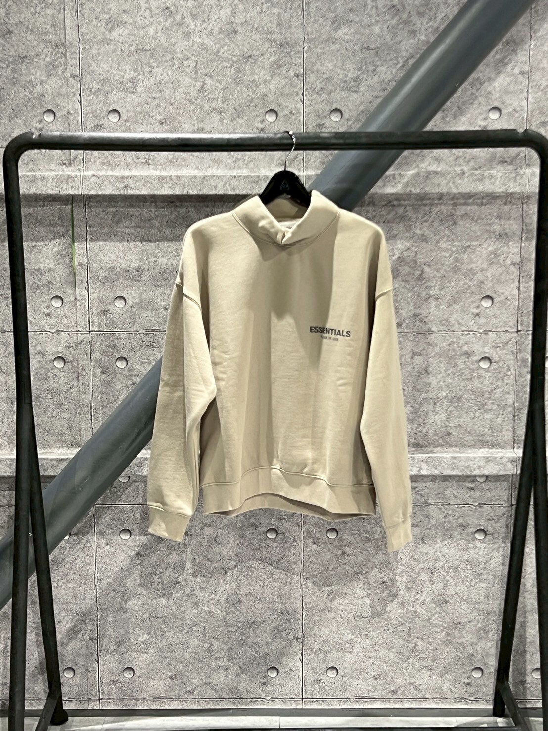 FOG Essentials 絕版 反光字體Logo 高領衛衣 長袖