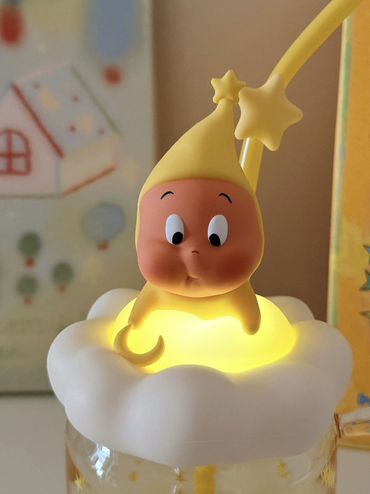 代購-泡泡瑪特 POP MART 星星人 可愛 吸管 玻璃杯 530ml