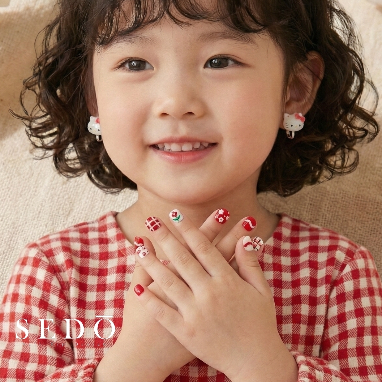 ■兒童甲■紅運小千金(附耳夾)