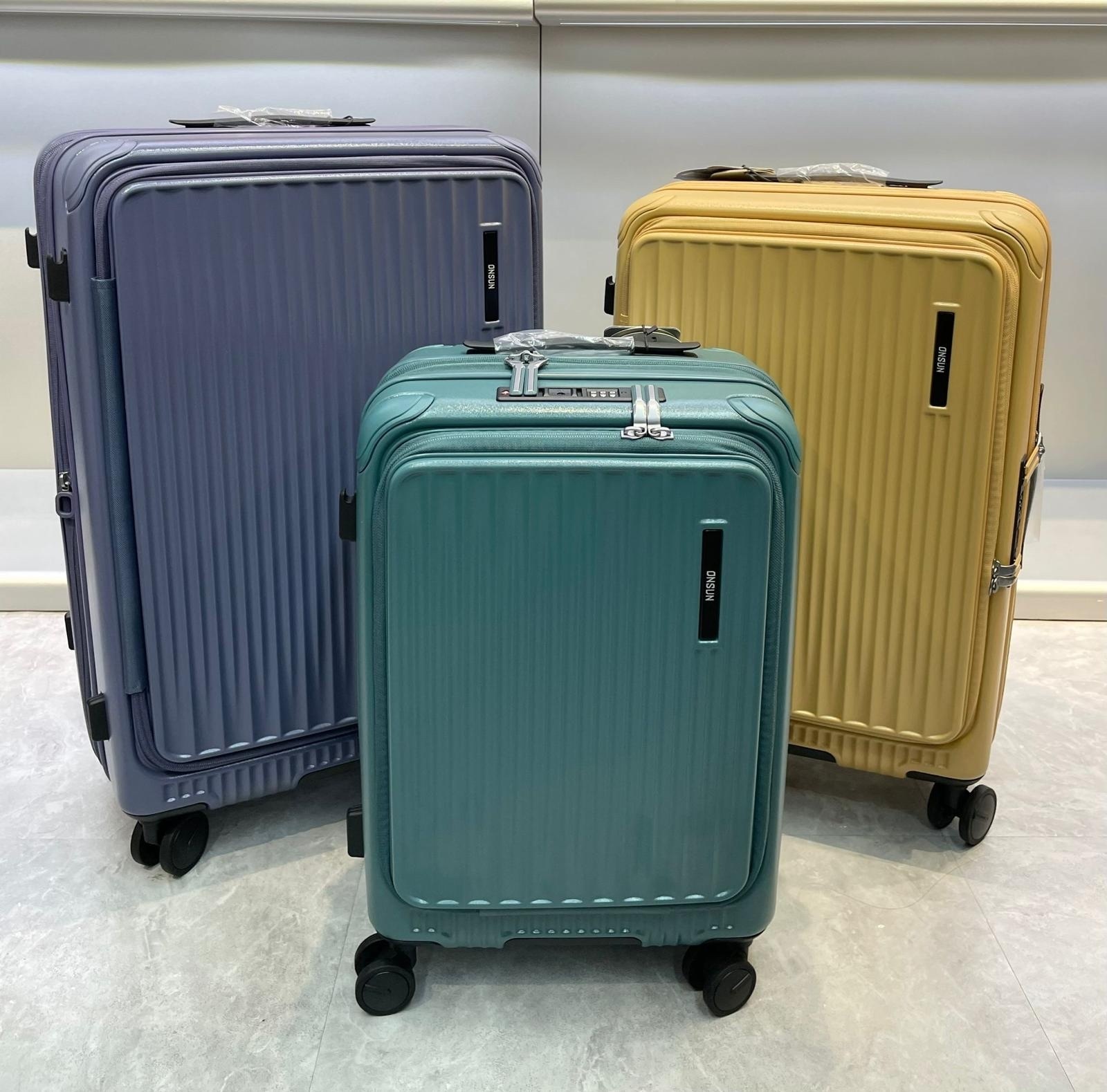 【預購】 日本 Onsun 最高配置款 K0125800 hinomoto最頂級避震靜音輪行李箱(4230)