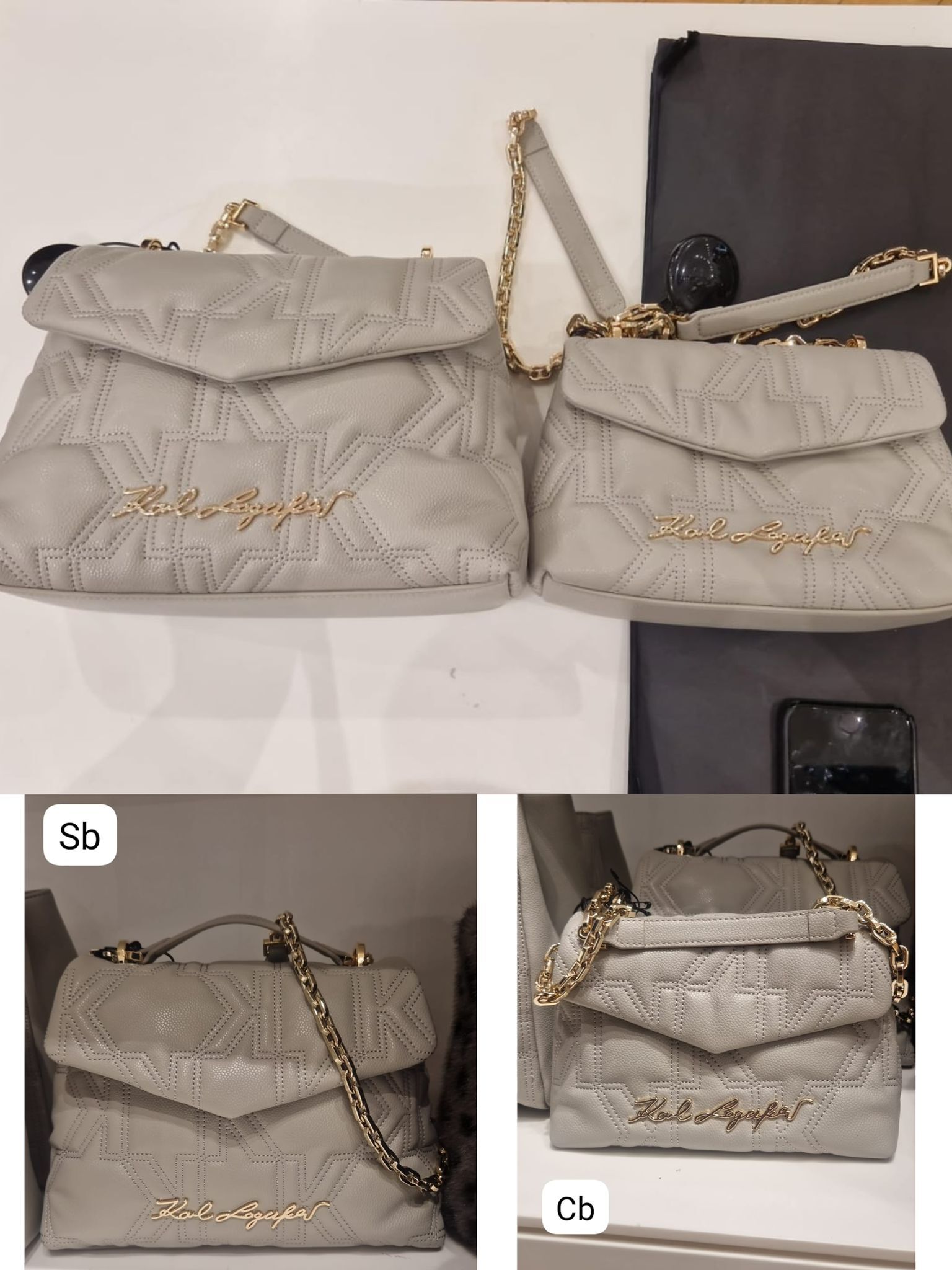 英國代購 (獨立訂單)-英國代購 (獨立訂單)-Karl Lagerfeld 58 SHOULDER BAG