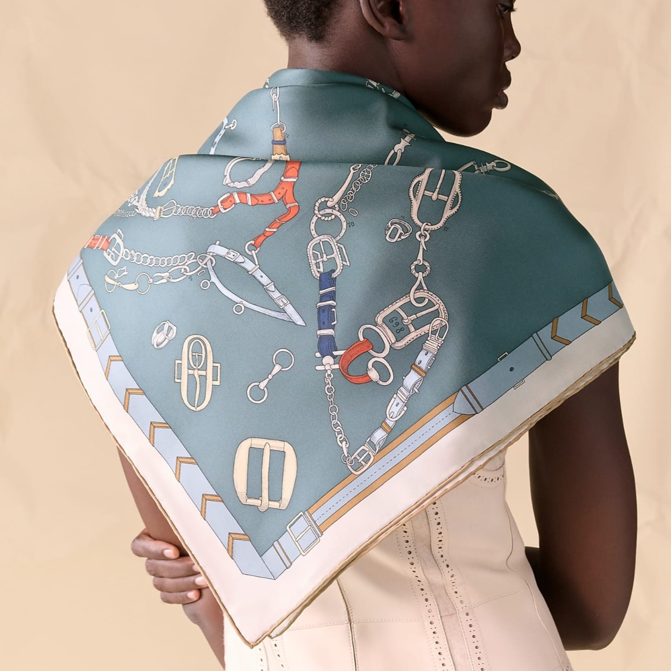 Hermes Silk Scarf 90