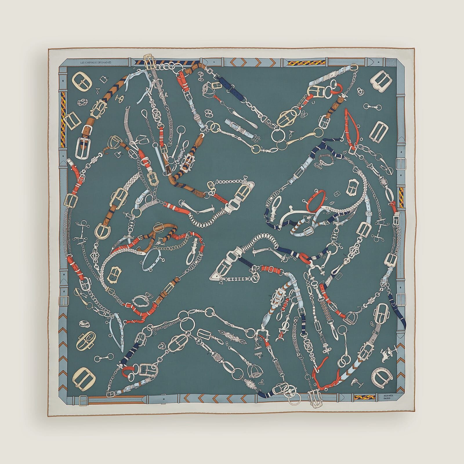 Hermes Silk Scarf 90