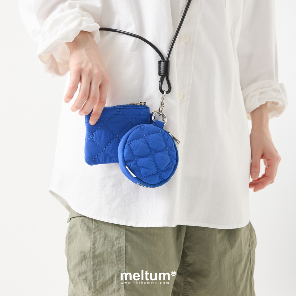 QUILT POUCH SET 鋪棉雙件隨身收納包組