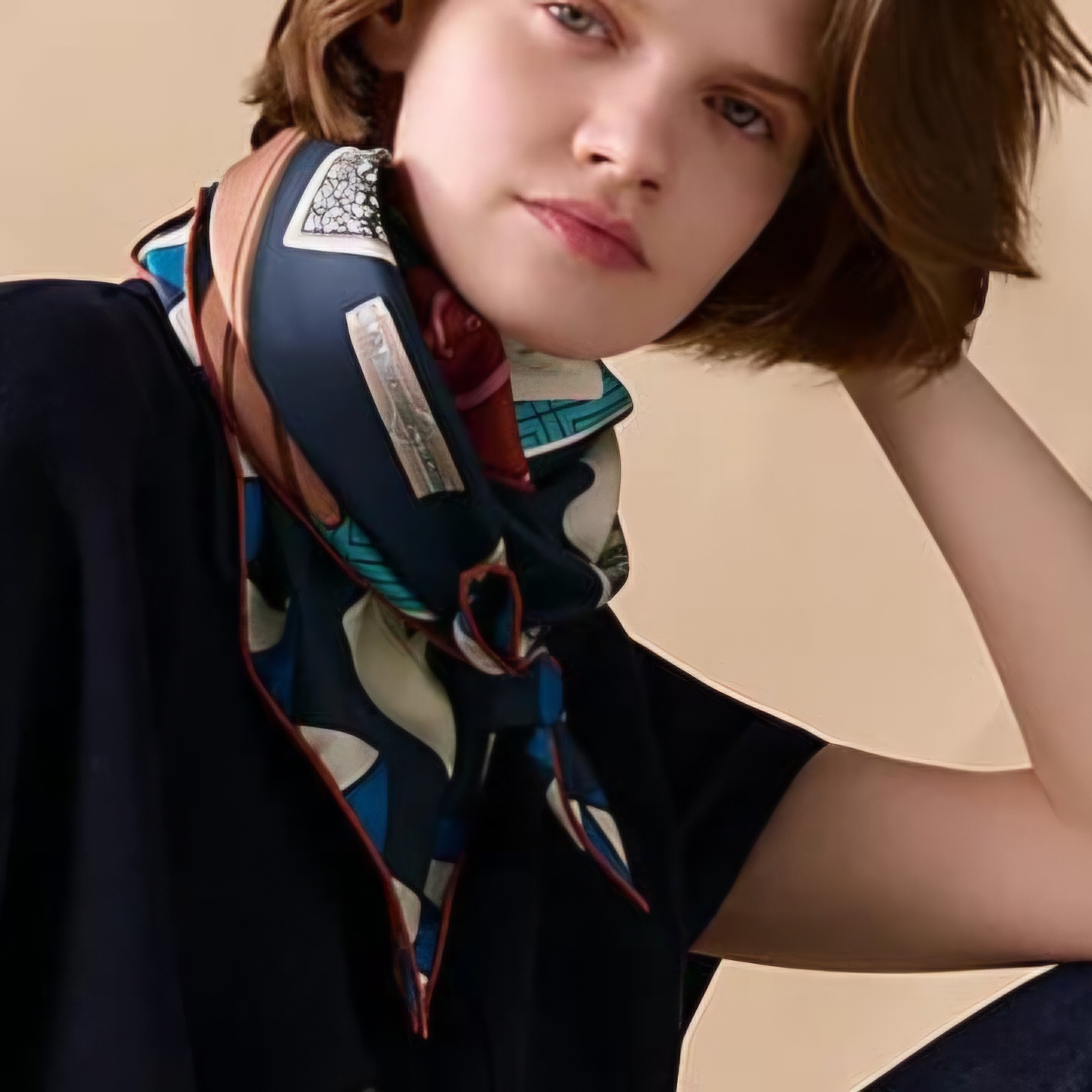 Hermes Silk Scarf 90