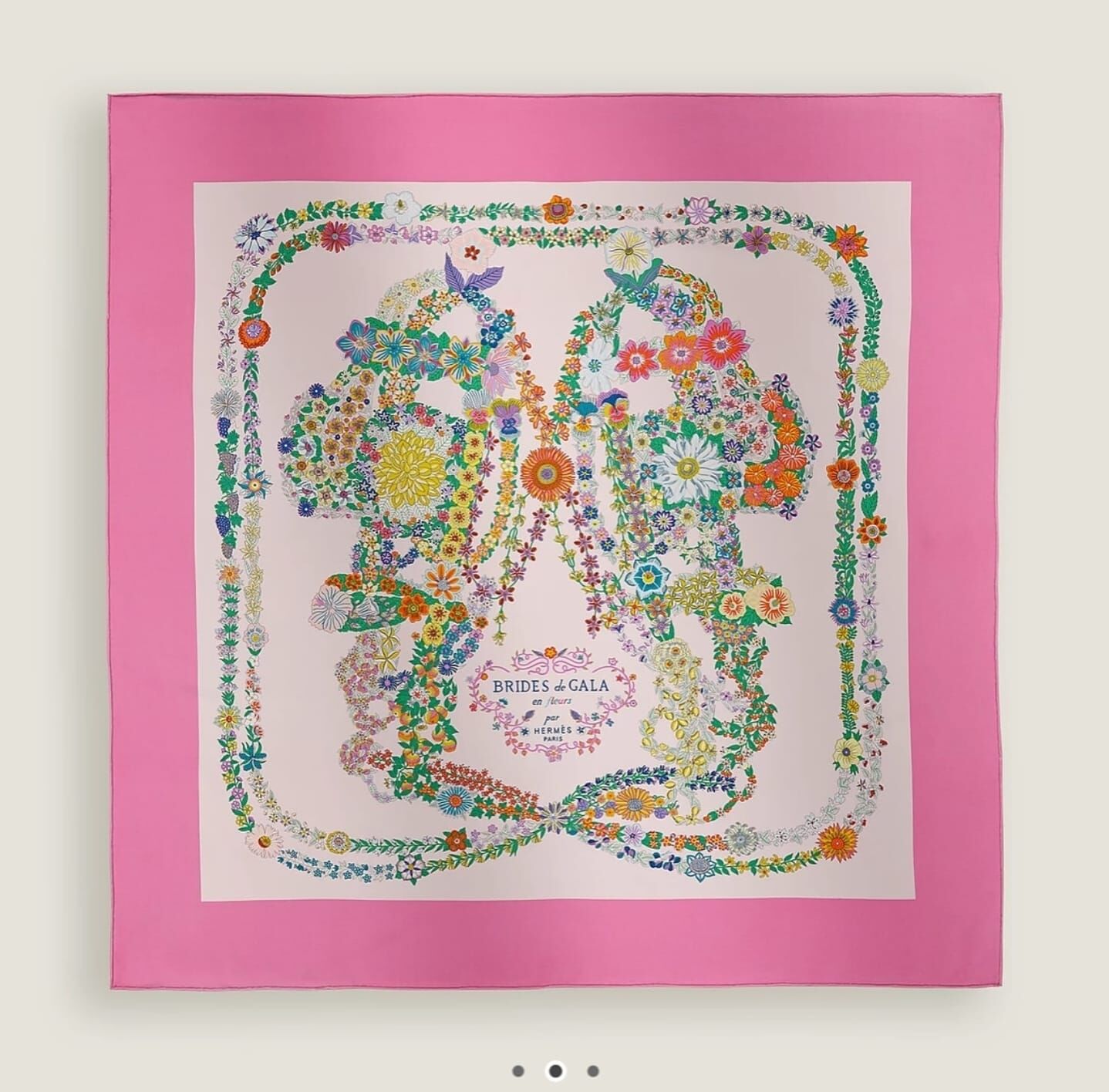 Hermes Silk Scarf 90