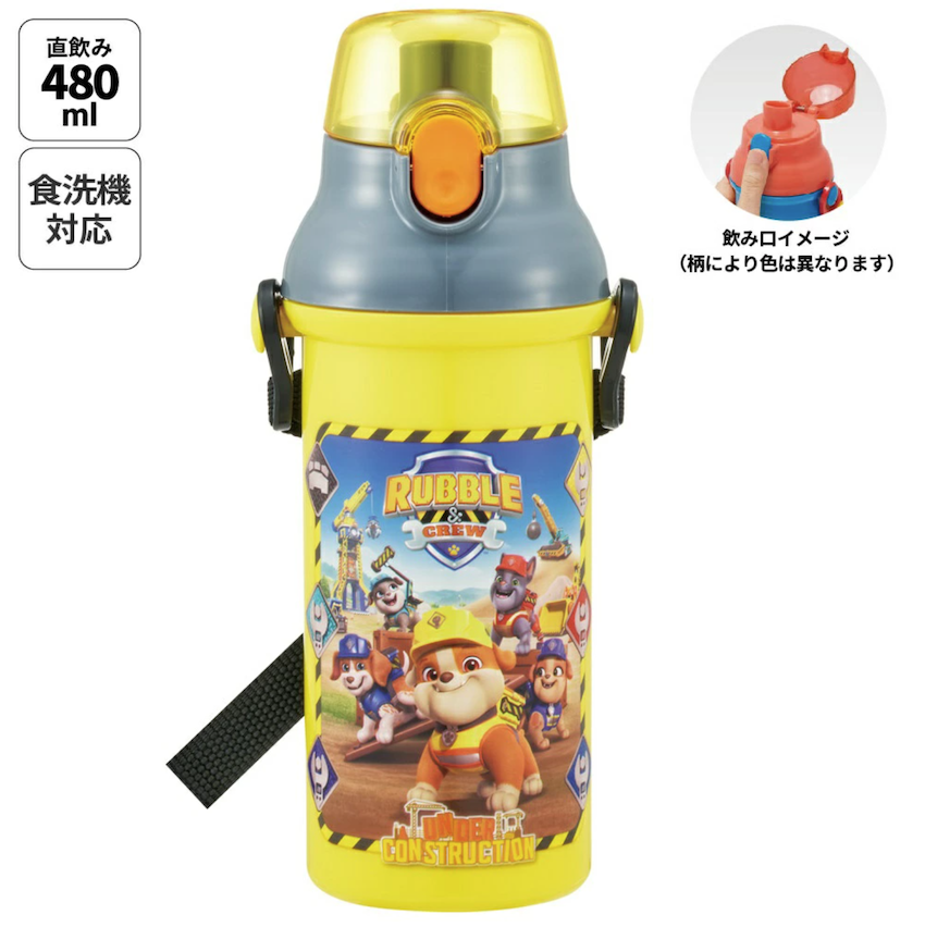 日本製 2026 新版 Skater 直飲水壺 (附肩帶) - Paw Patrol