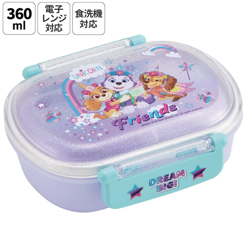 日本製 2026 新版 Skater 圓角餐盒 - Paw Patrol