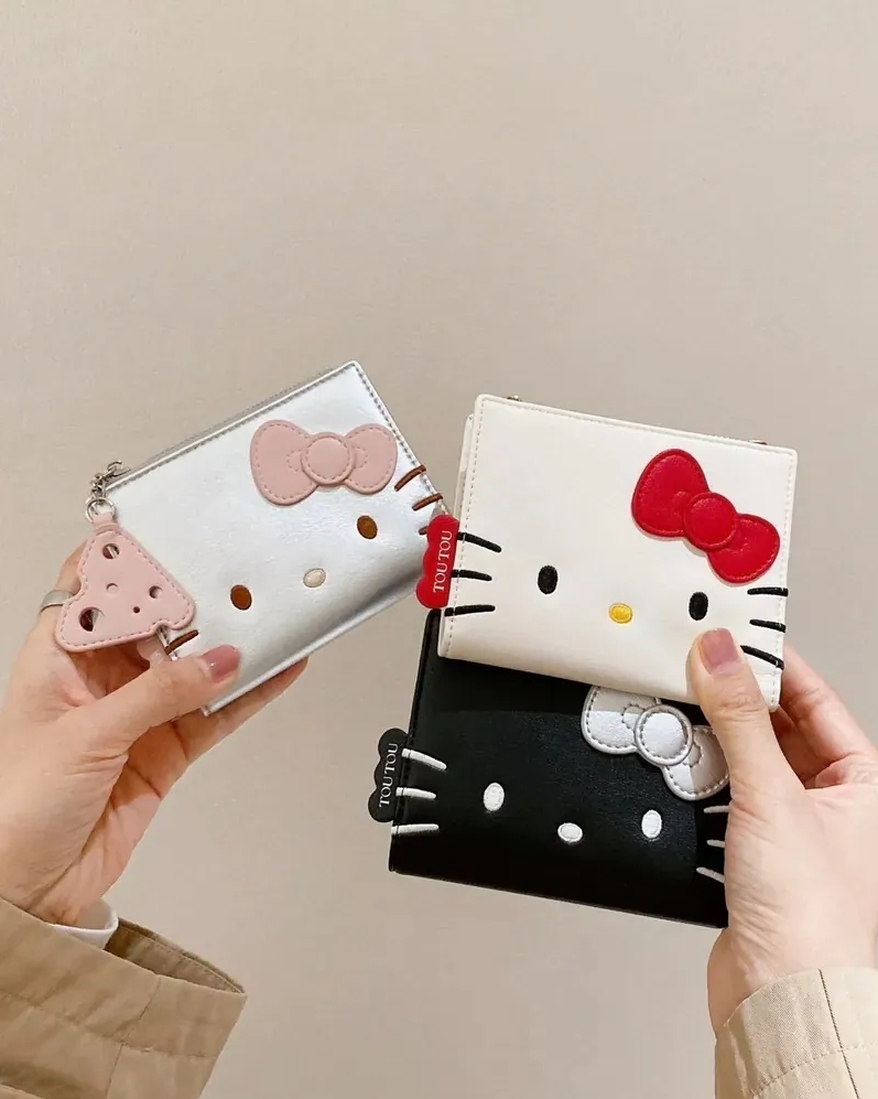 TOUTOU x hellokitty 聯名款 多功能卡夾/錢包 3色