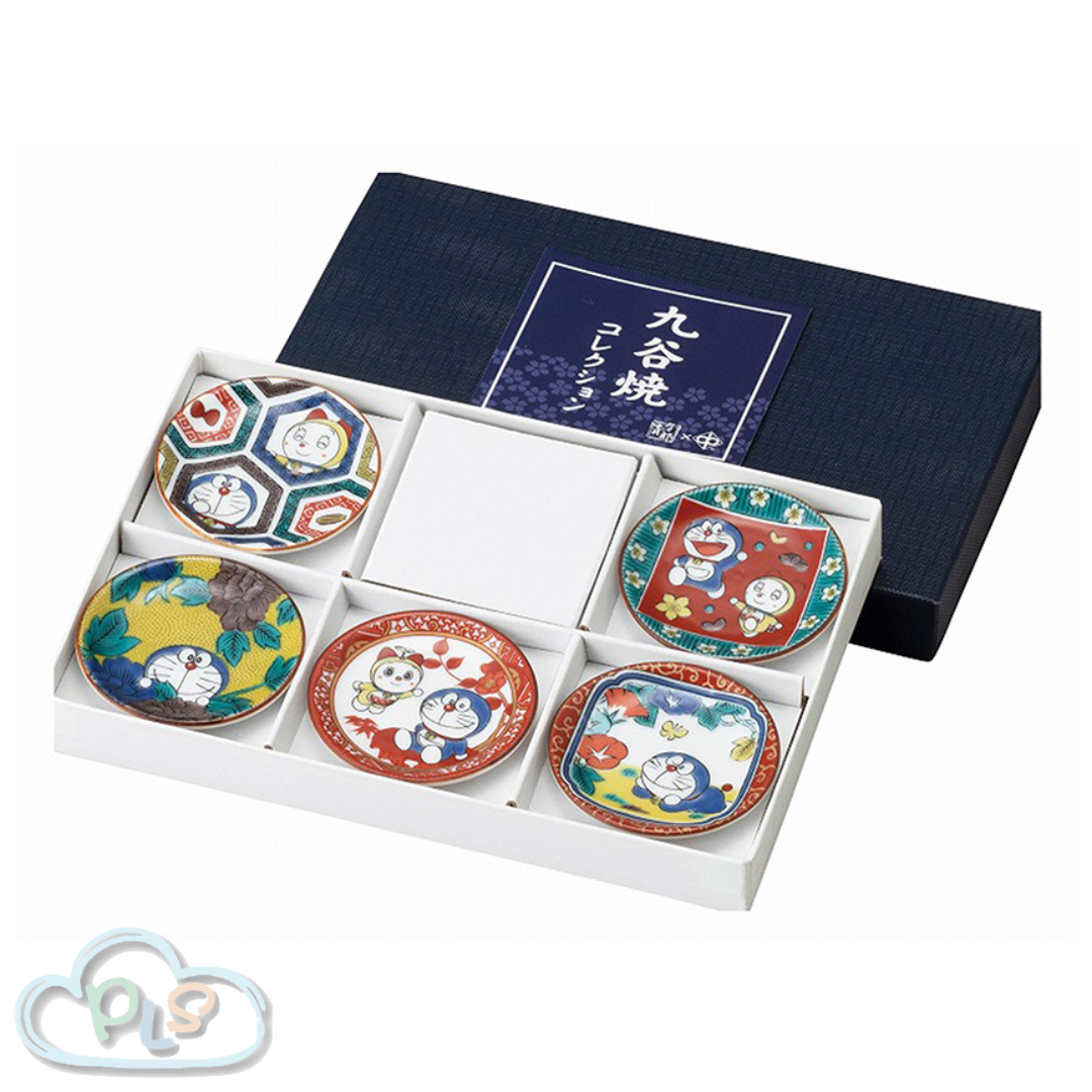 現貨 小碟套裝 (5pcs/set) 多啦A夢 九谷焼 #22936-1