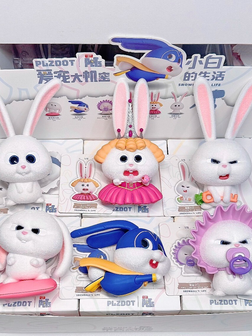 Pet Home Snowball Rabbit Blind Box