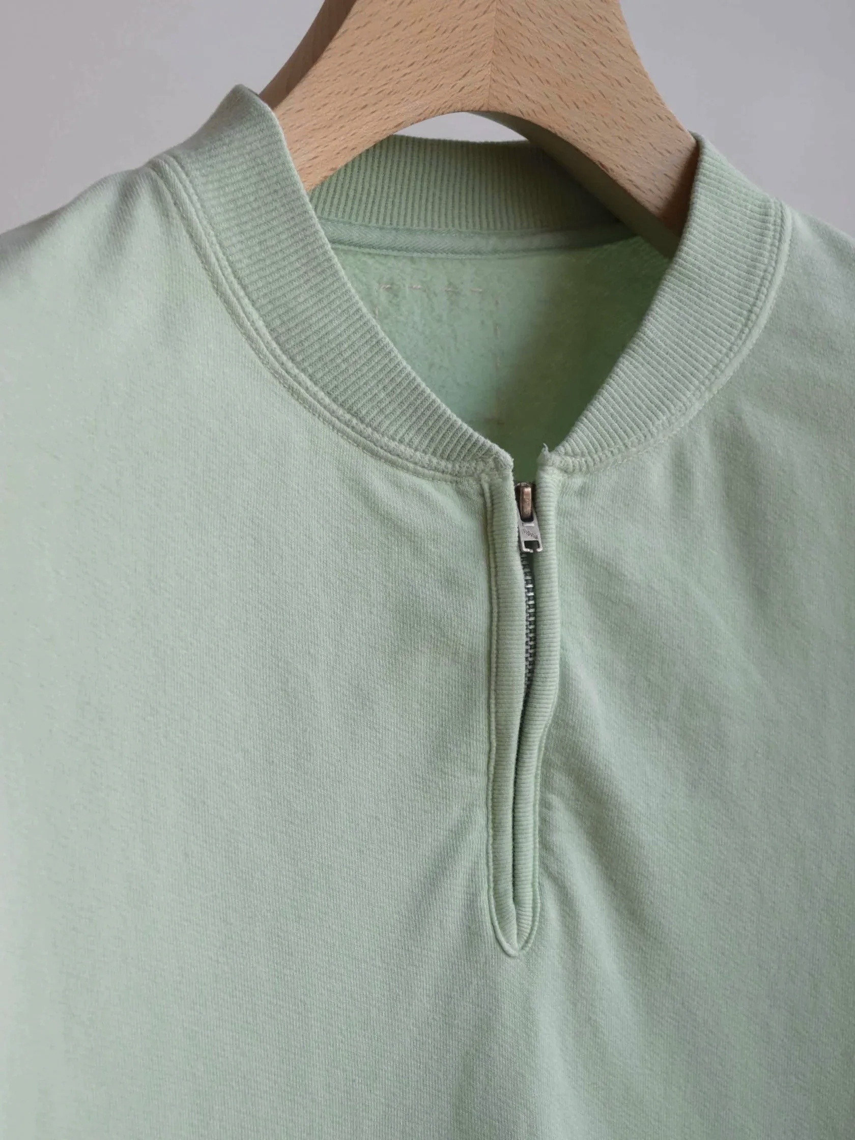 VISVIM 2026 S/S MONDO HENLEY ZIP S/S DMGD - PRE ORDER ITEM (預訂中)