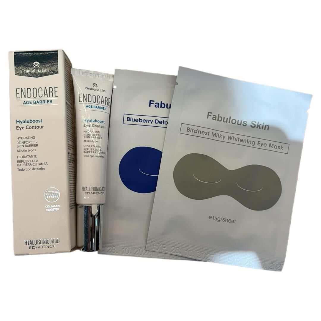 關鍵字YE25-Endocare Hyaluboost Eye Contour 15ml送Fabulous Skin Eye Mask x2pairs $208