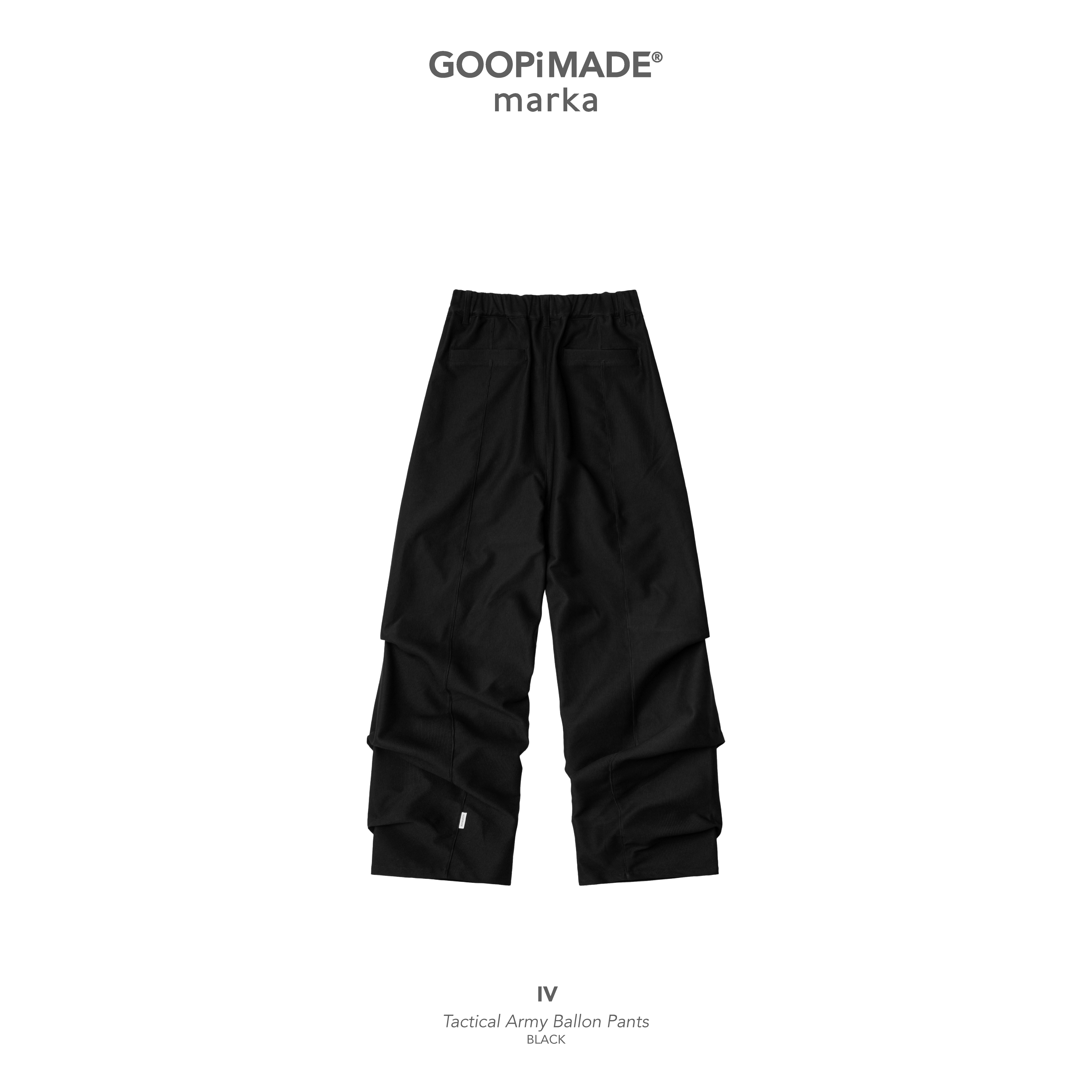 【新品】GOOPiMADE x marka タクティカルアーミーバルーンパンツ メンズ GOOPiMADE marka Tactical Balloon Pants 1