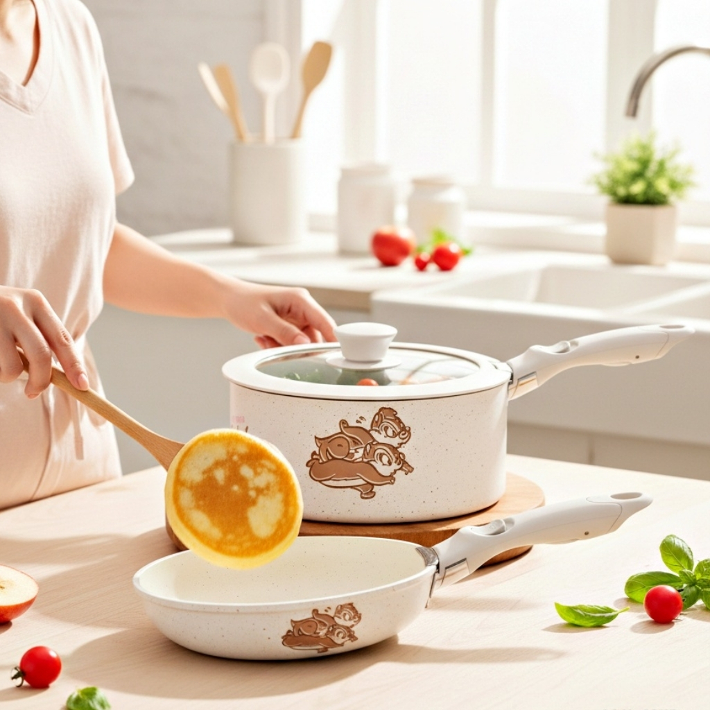 迪士尼鋼牙與大鼻 - 鋁合金易潔廚具 四件套裝