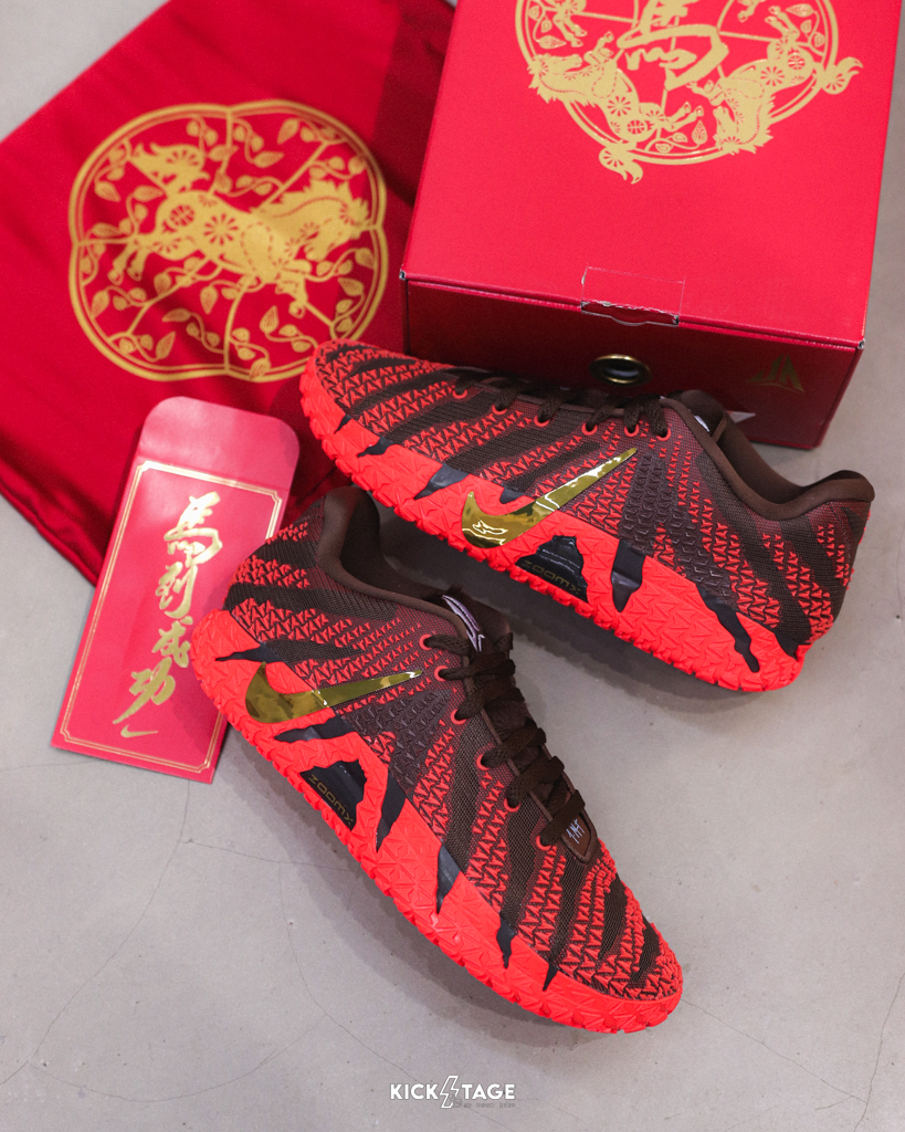 〈限量商品不退換〉男鞋 NIKE JA 3 CNY 'Year of the Horse' 紅色 馬年 過年 莫蘭特 實戰 籃球鞋【IB6509-200】