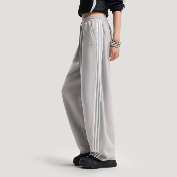 Adidas 愛迪達 Curved Knife P IA7519 女 長褲 運動長褲 休閒長褲 灰 白 亞版