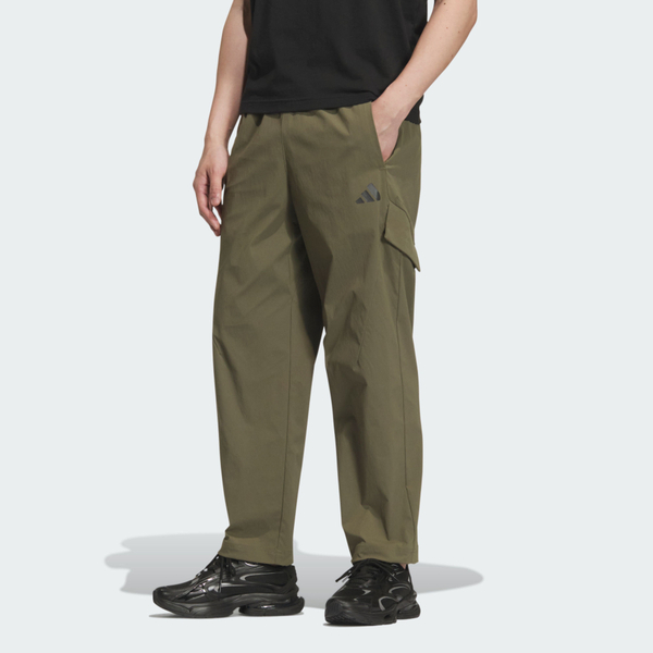 Adidas 愛迪達 Th Wind Pants KD9411 男 工裝 長褲 運動長褲 休閒長褲 綠 亞版