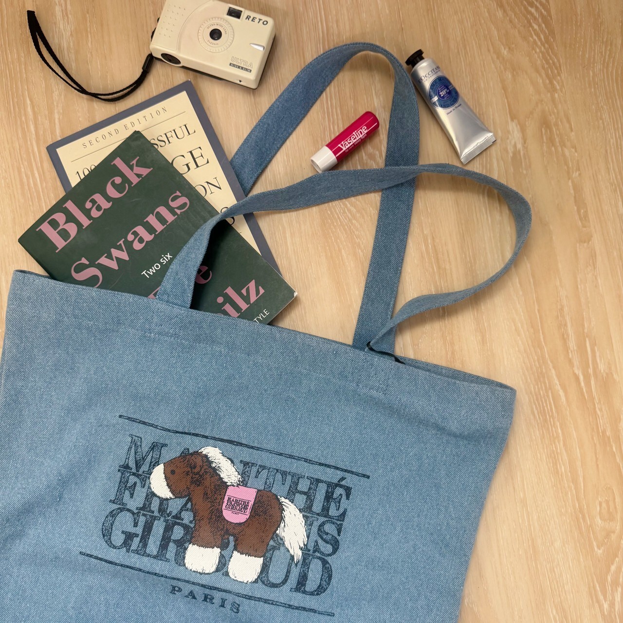 MARITHE 小馬帆布袋