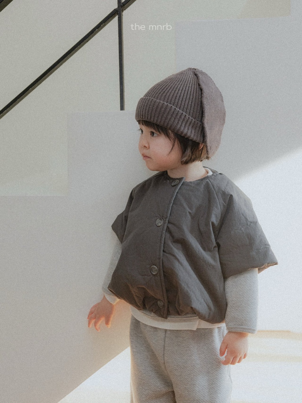 正韓春minirobe 嫩嬰四色兔耳帽