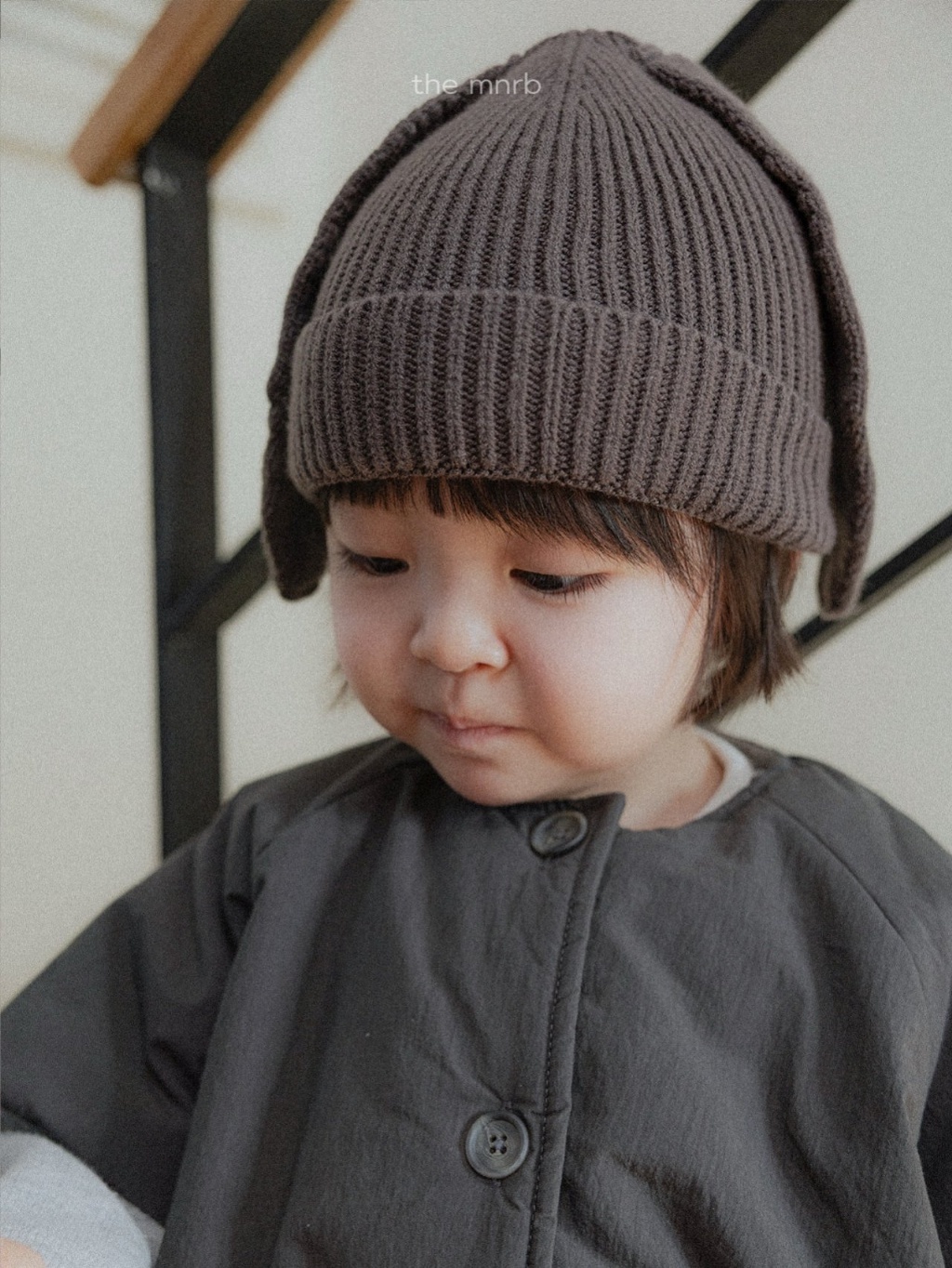 正韓春minirobe 嫩嬰四色兔耳帽