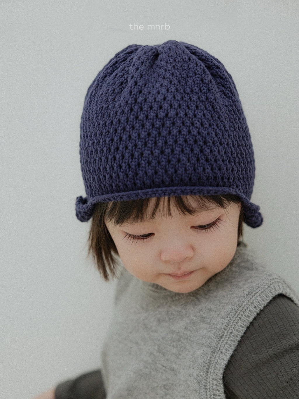 正韓春minirobe 嫩嬰四色鏤空精靈帽