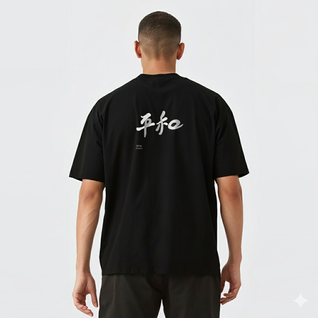 Manbrew 落肩重磅 Tee：和平 שלום