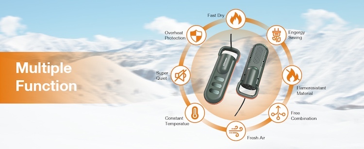 【XCMAN】烘鞋器(SD-3)_可攜式