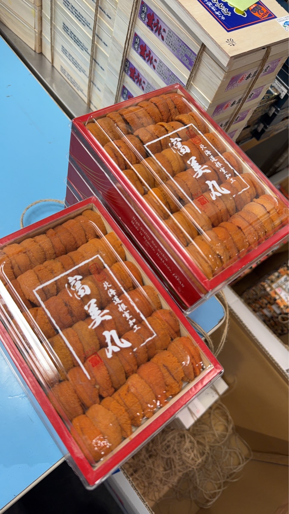 【花箱】富美丸 A Grade 馬糞海膽 直排 250克