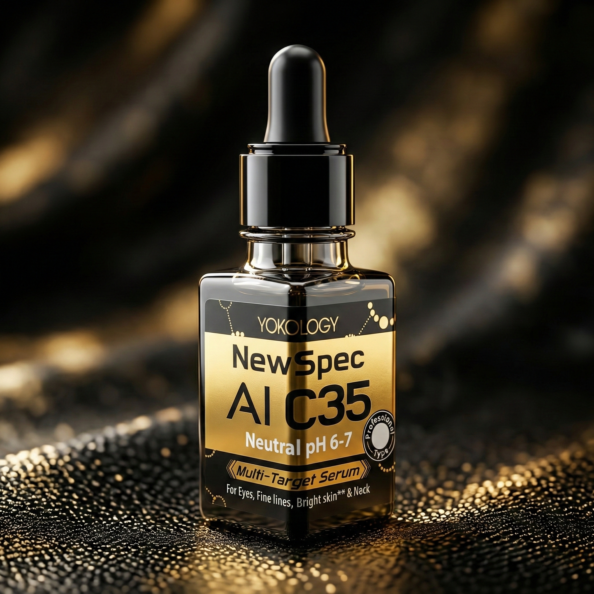 YOKOLOGY NewSpec AI C35 超智能‧高濃度醫學級維C｜高效重點祛斑祛眼紋逆齡精華 (10ml)
