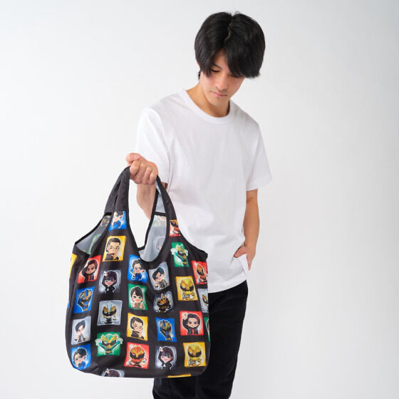 245425 Pbandai 預訂 2026/3月 ナンバーワン戦隊ゴジュウジャー　デフォルメ　たためるトートバッグ〔NEW〕