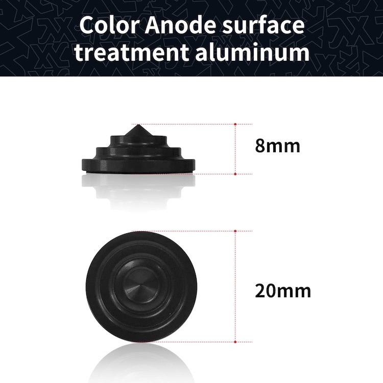 【XCMAN】滑雪單板鋁製止滑貼_Stomp Pad 尺寸參考